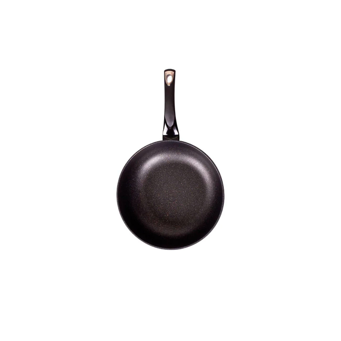 QS Sarten Wok mármol negro 30 cm con tapa