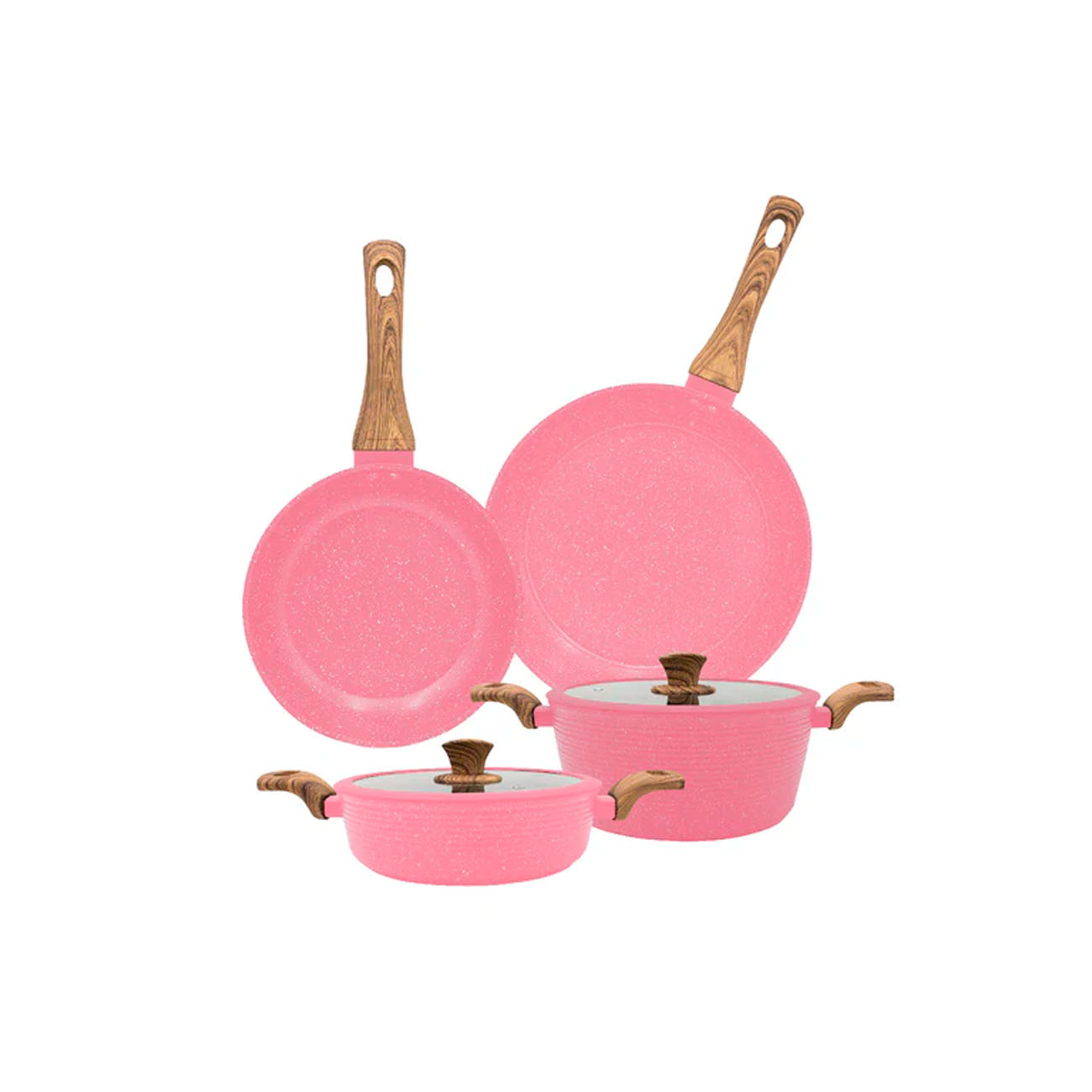 LC BARCELONA 6 PZAS MARMOL ROSA PASTEL 20, 24,
