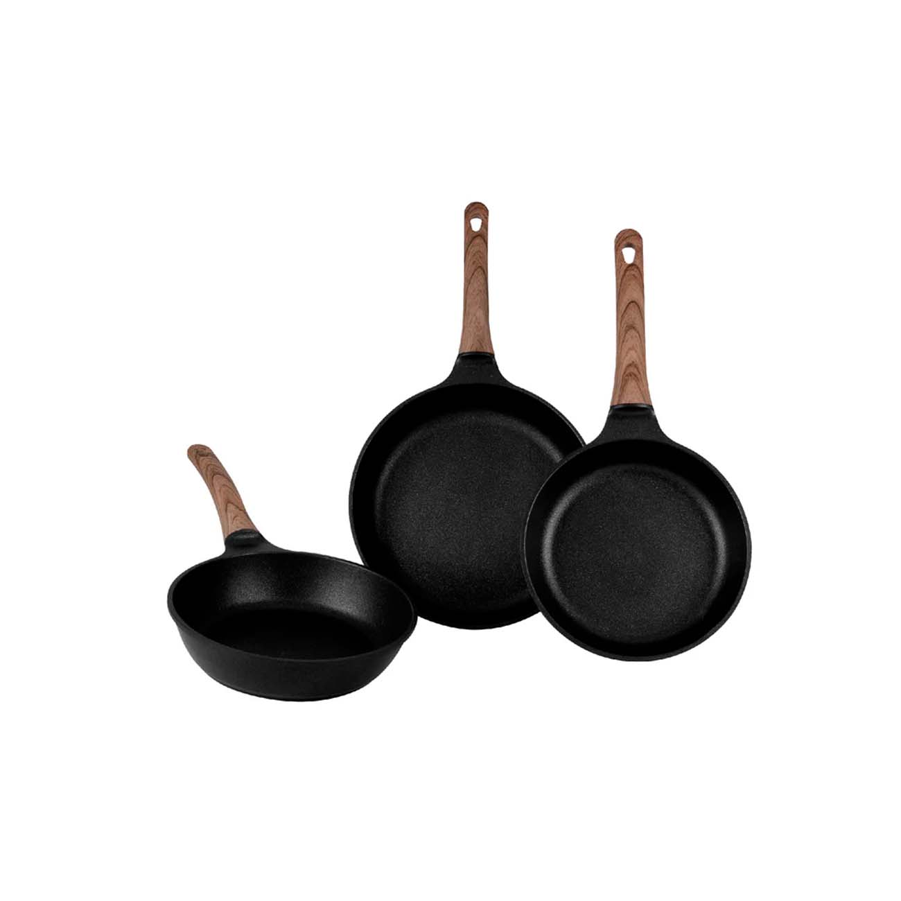 KA ONIX 3 PZAS PRO NEGRO 22, 24, 28 CM