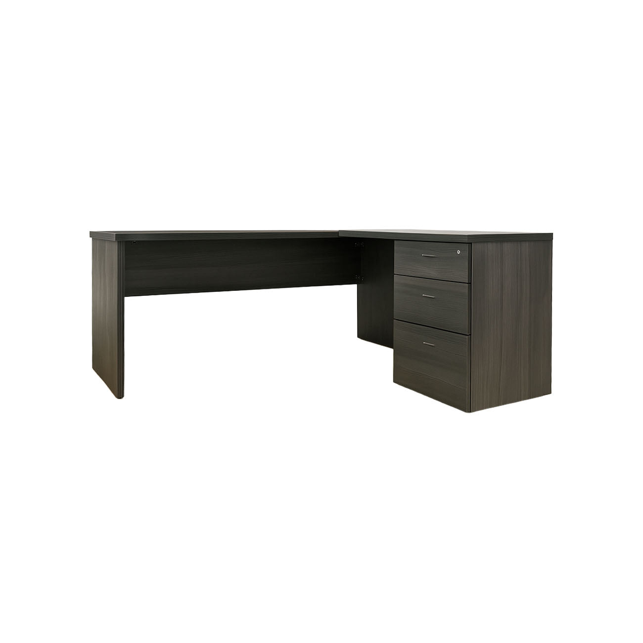 MODULO TIPO L FABRICADO EN MELAMINA 159X139X75