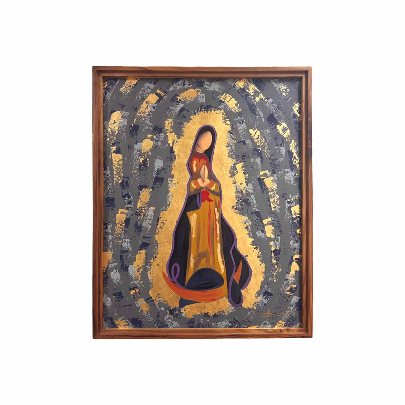 Cuadro Divinidad Azul