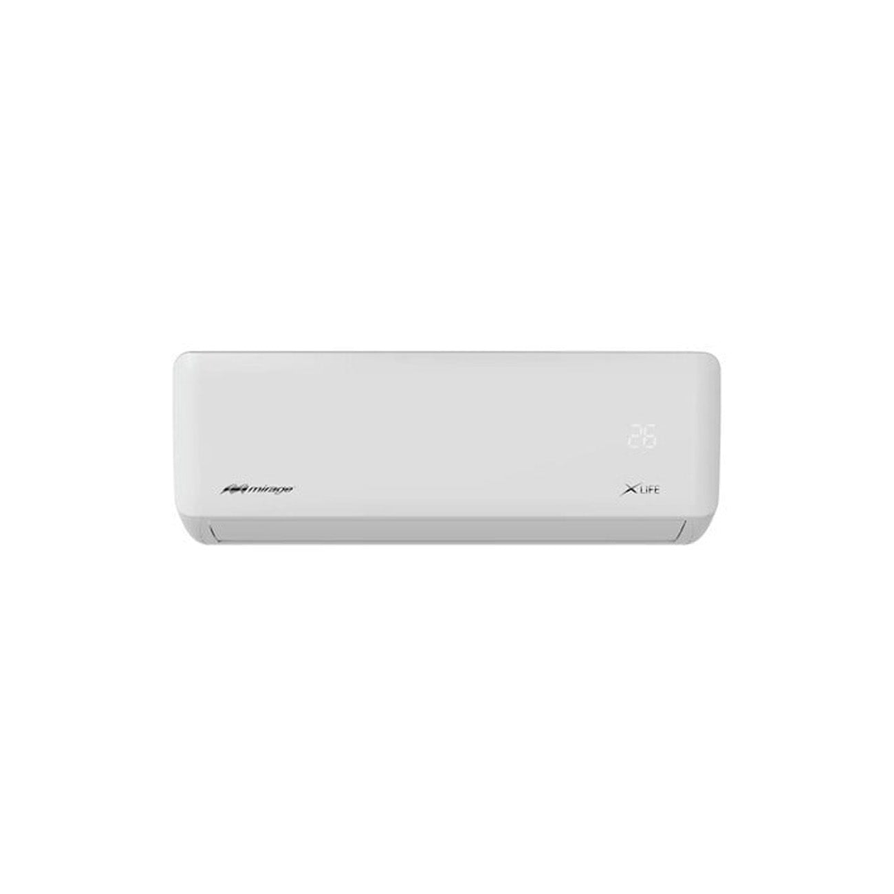 Minisplit mirage 1 ton. 110v. frio/calor convencional on/off xlife