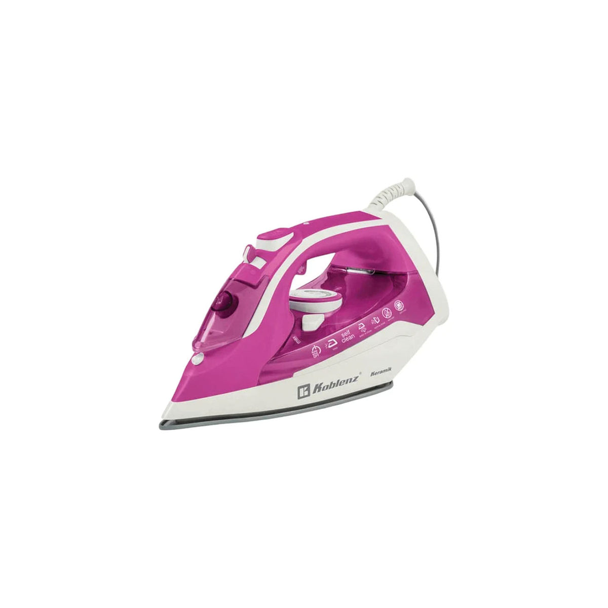 Plancha De Vapor Koblenz rosa manual