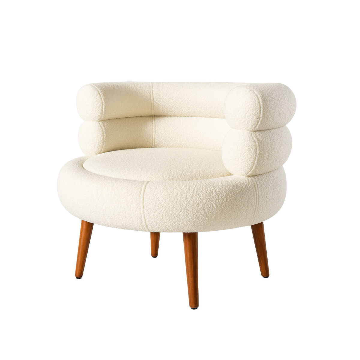 Sillon Rainbow beige nogal