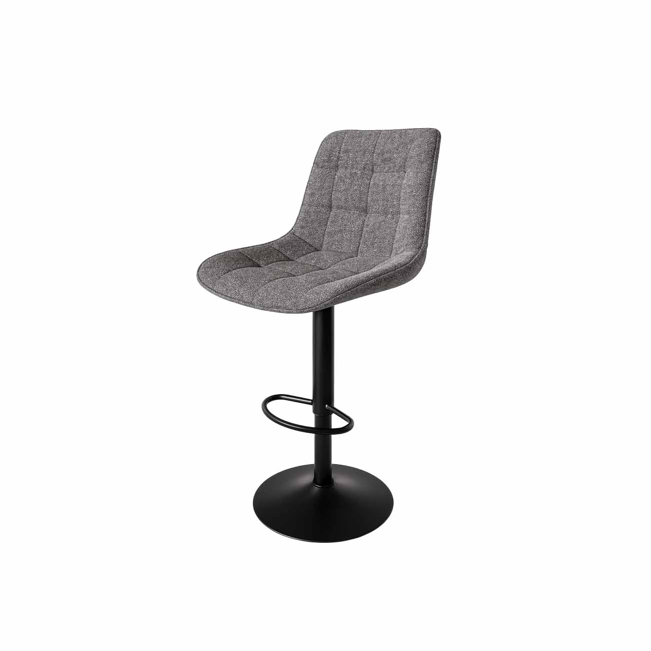 Banco Gala Gris piston Negro mate