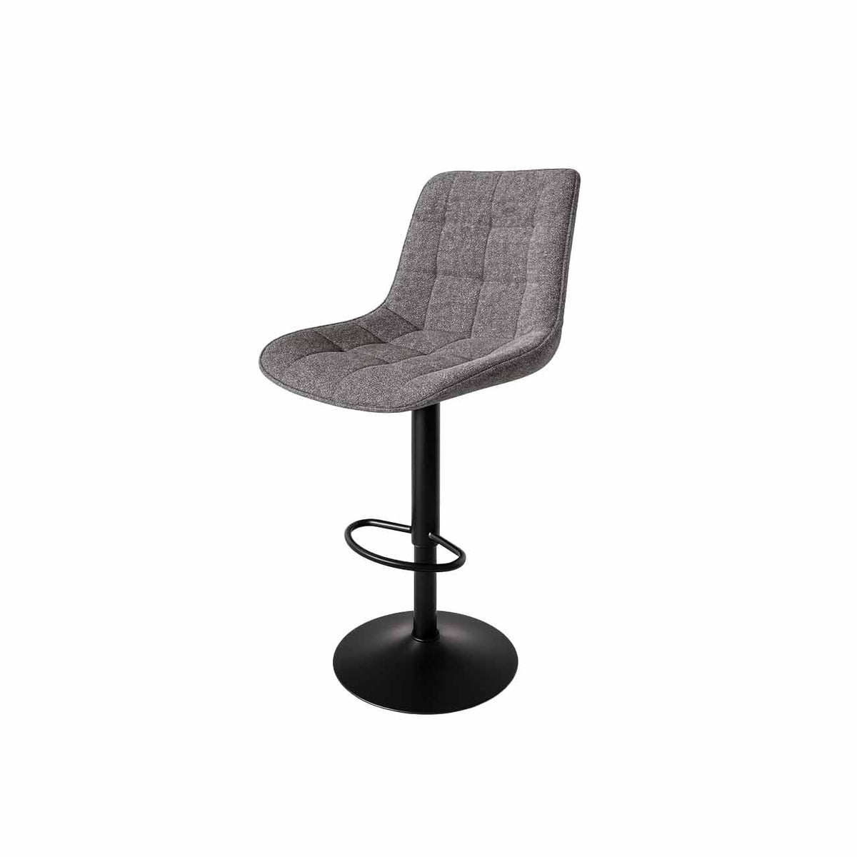 Banco Gala Gris piston Negro mate