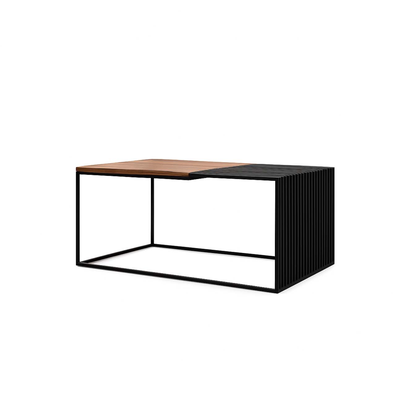 Mesa de centro modelo Italia parota solida