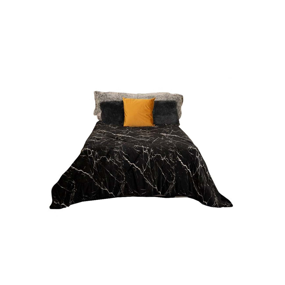COBERTOR MATRIMONIAL COLOR BLACK