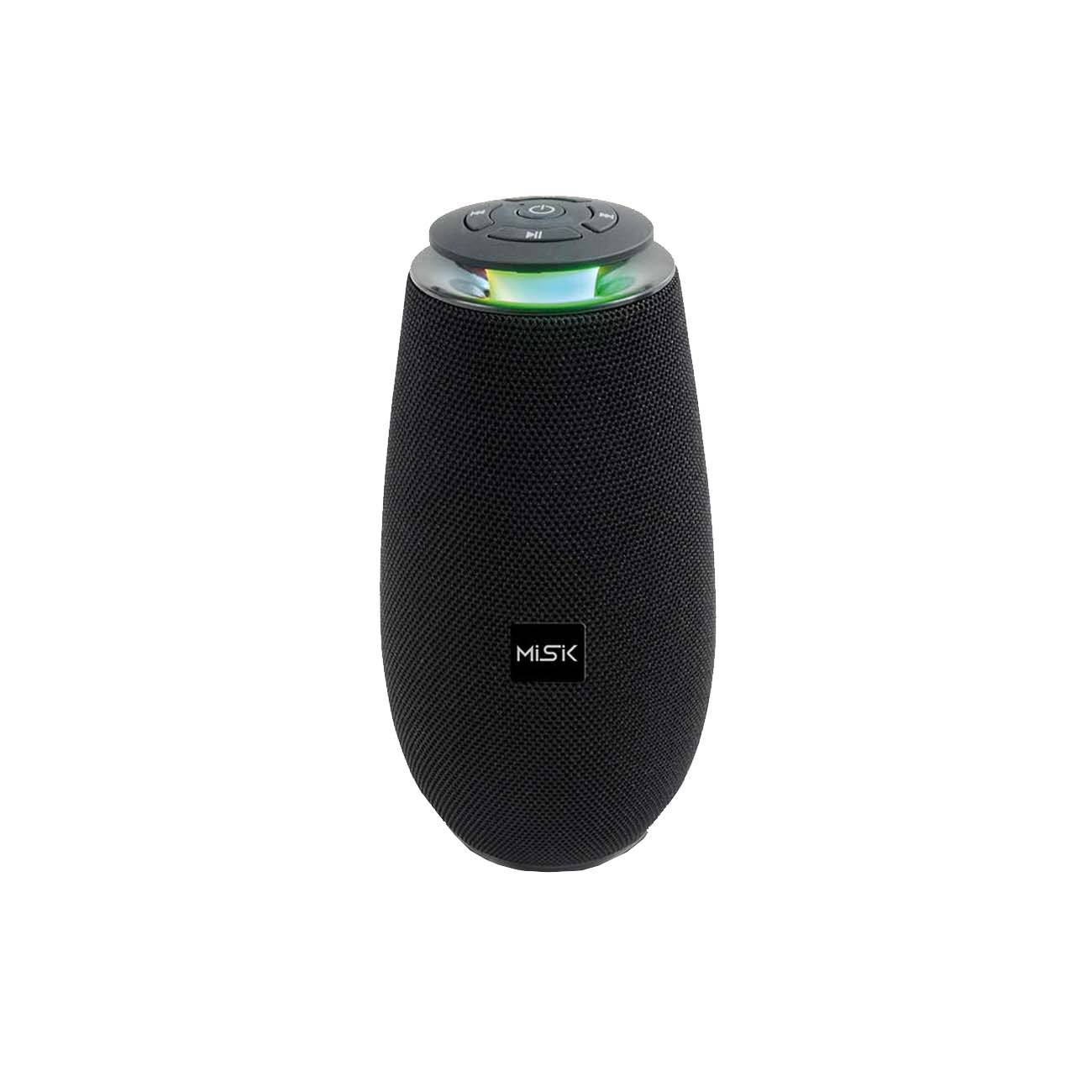 Bocina misik 7.5 pulgadas bluetooth tws con reproductor de USB/Tarjeta SD y Radio FM gris