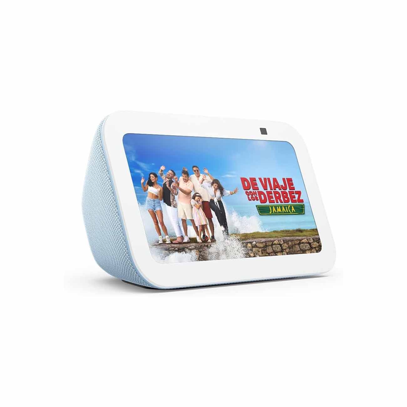 BOCINA INTELIGENTE ALEXA AMAZON ECHO SHOW 5 3ERA GEN PANTALLA 5.5" COLOR AZUL