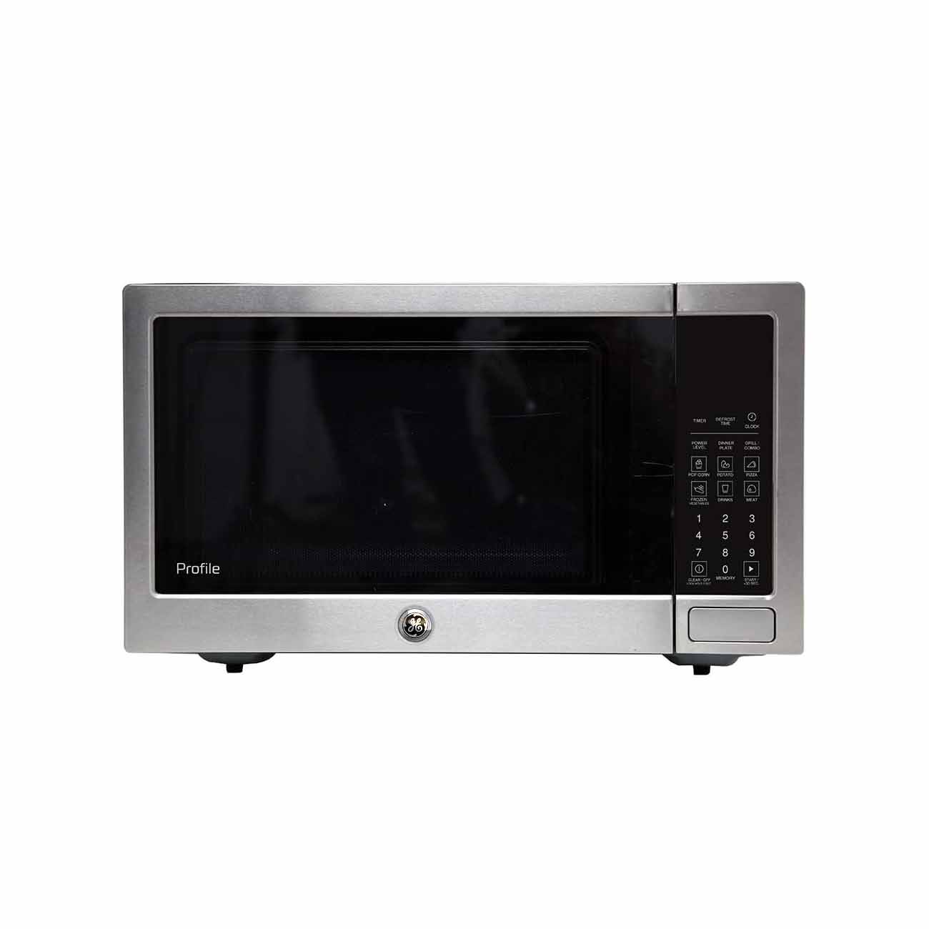 Horno de microondas g.e profile 1.6 pies acero inoxidable