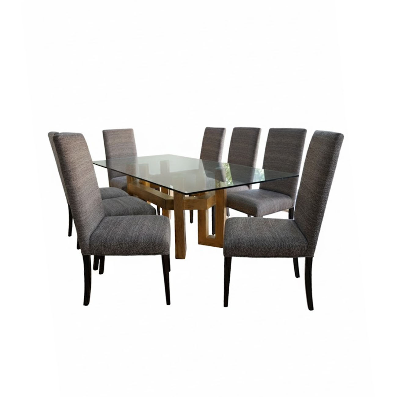 Comedor mesa modelo breda 8 sillas element land bronce florentino