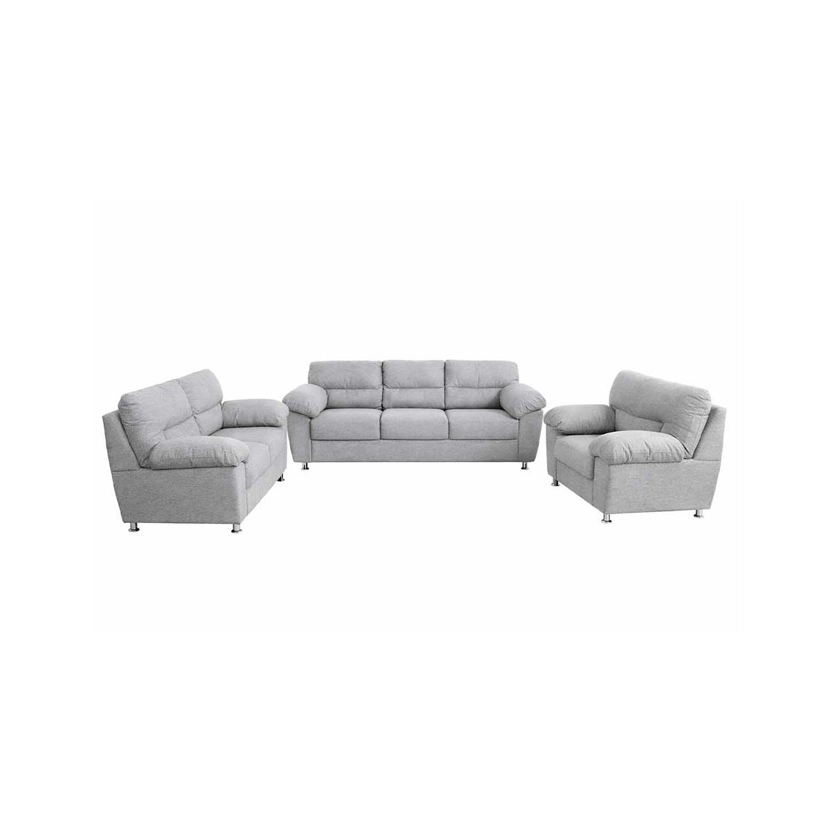 Sala 3-2-1 Roma color gris