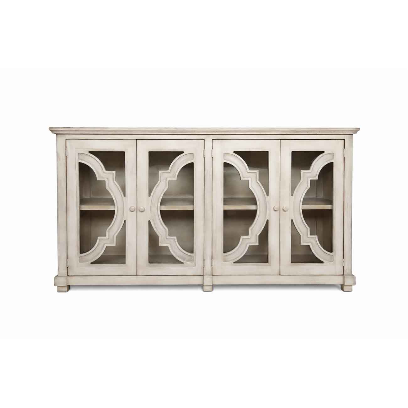 Consola con cuatro puertas