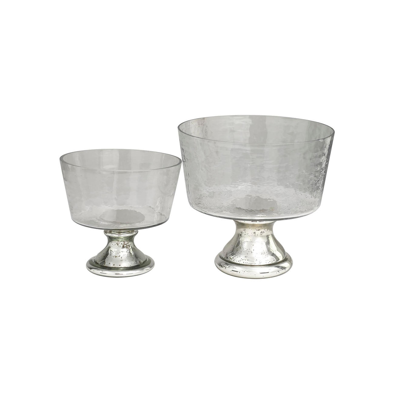 Set de 2 bowls de vidrio