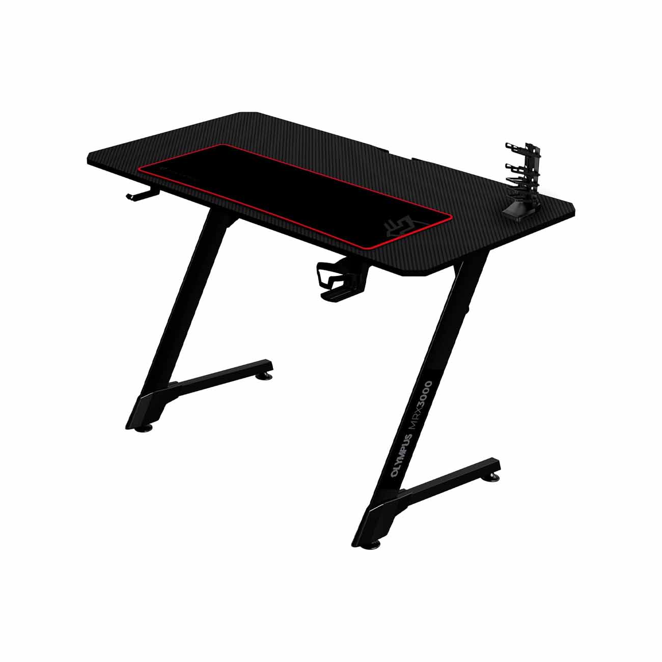 BALAM RUSH ESCRITORIO GAMER OLYMPUS MRX3000, 100 x 64cm, Negro