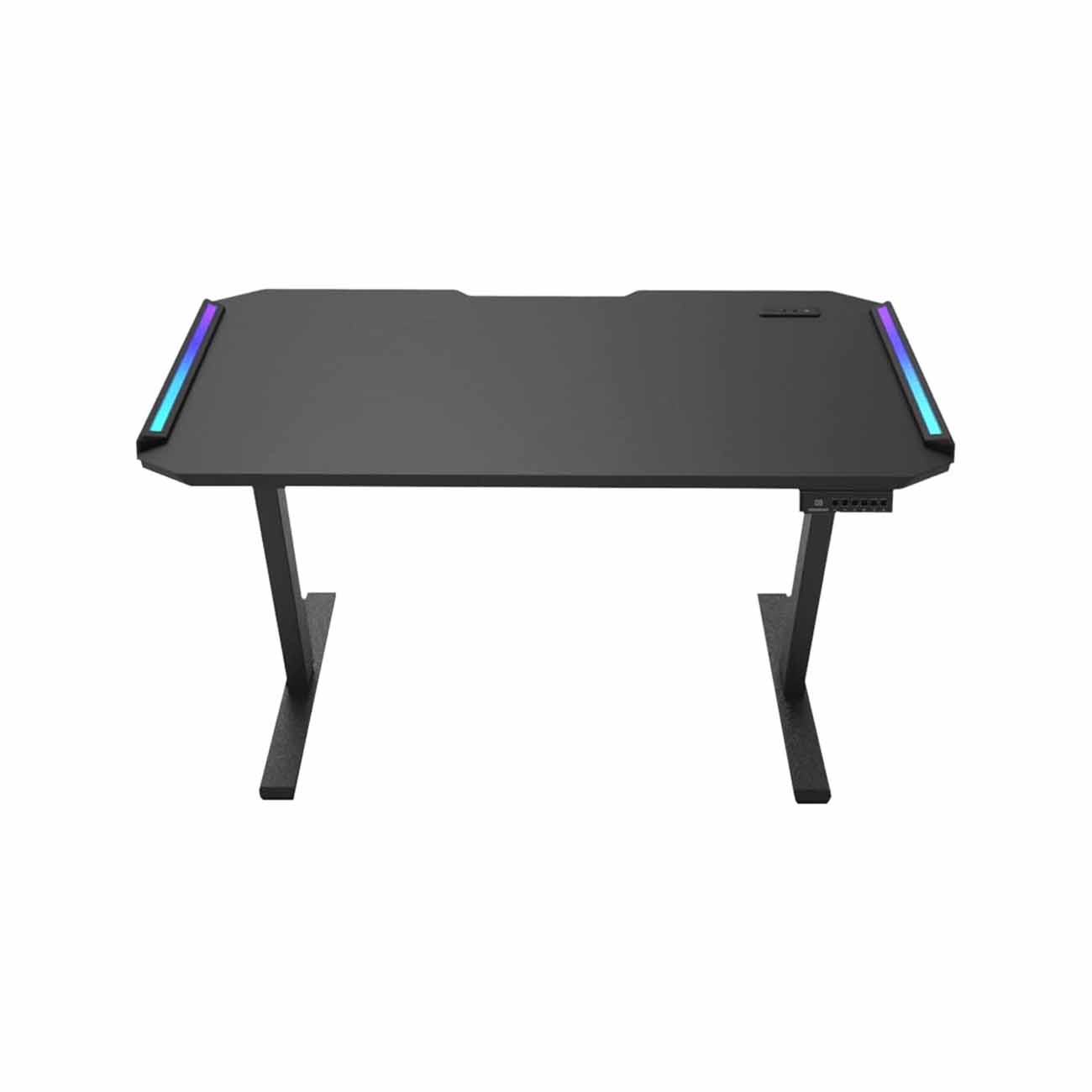 COUGAR ESCRITORIO GAMER 385KA10.0001 RGB, ALTURA AJUSTABLE, 120 CM X 60 CM, NEGRO