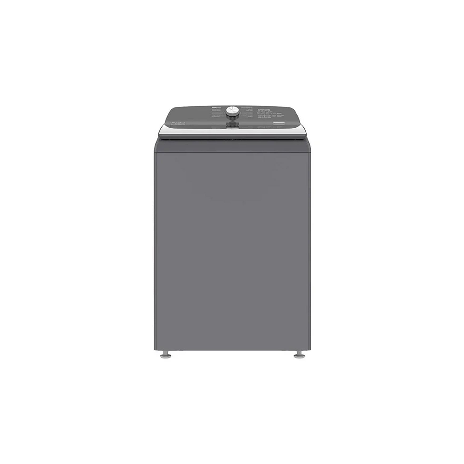 Lavadora whirlpool 22 kg gris obscuro Xpert System con agitador