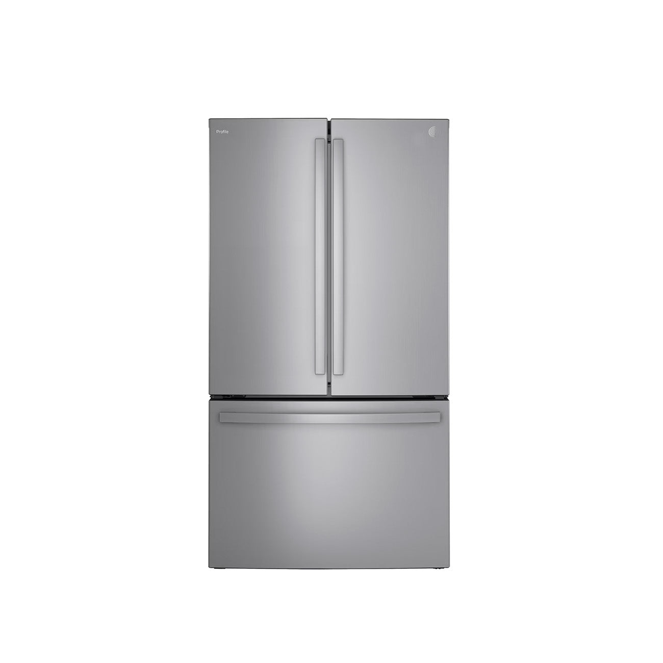 Refrigerador ge profile 22 p3 bottom mount fabrica de hielos acero