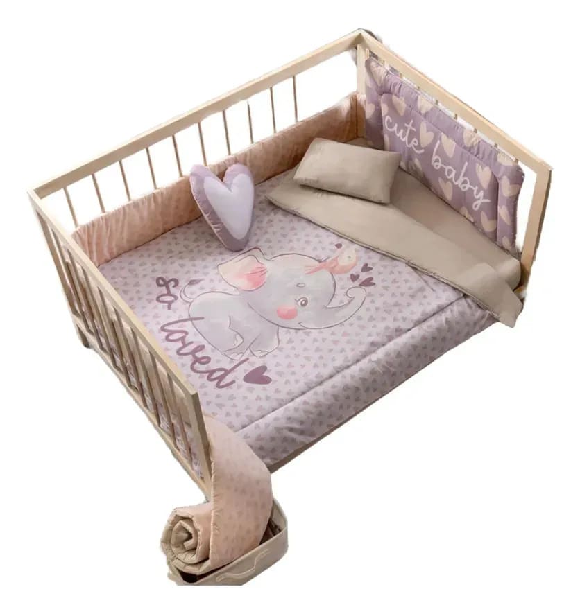Edredón Baby Cute para cama cuna corral