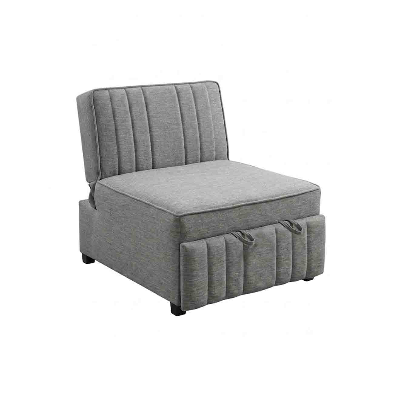 Sillon Pull Out Vento tapizado en Toronto Graphite