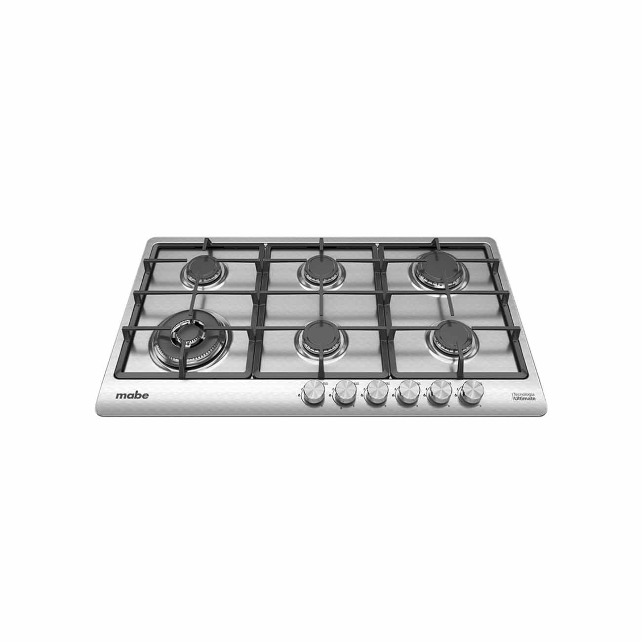 Parrilla de empotre  mabe 90 cm acero inoxidable