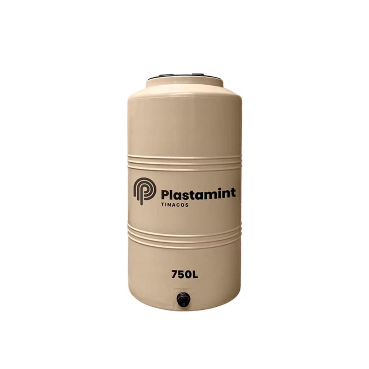 TINACO DE 750 L COLOR BEIGE PLASTAMINT