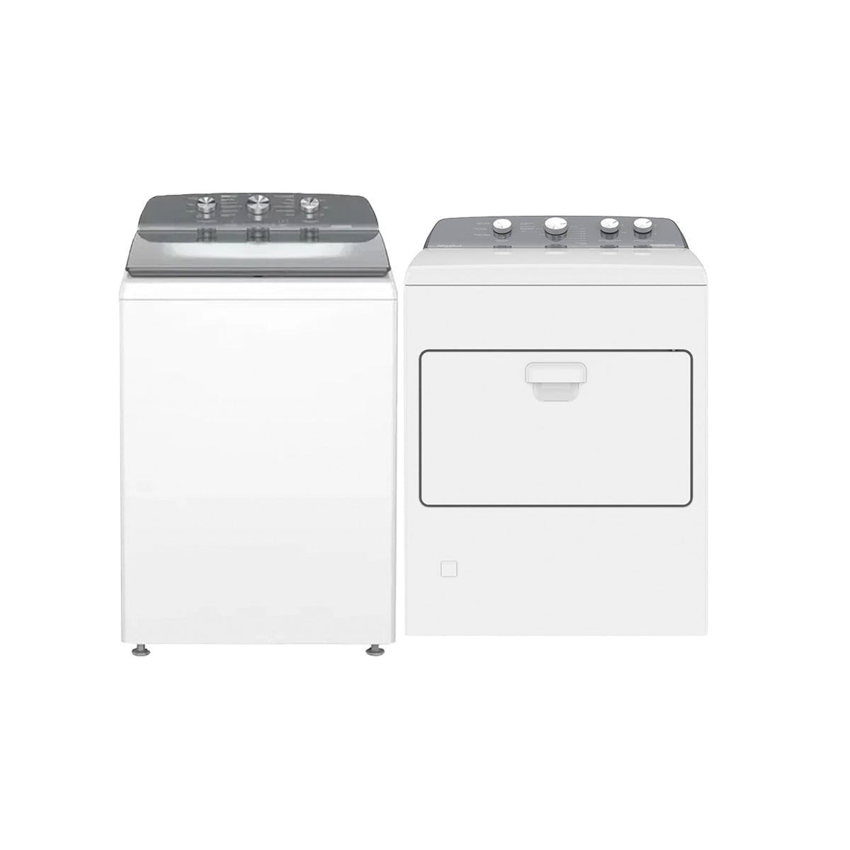 Combo lavadora 8mwtw2423wpm 24 kg, secadora 7mwgd2040jm 21 kg whirlpool