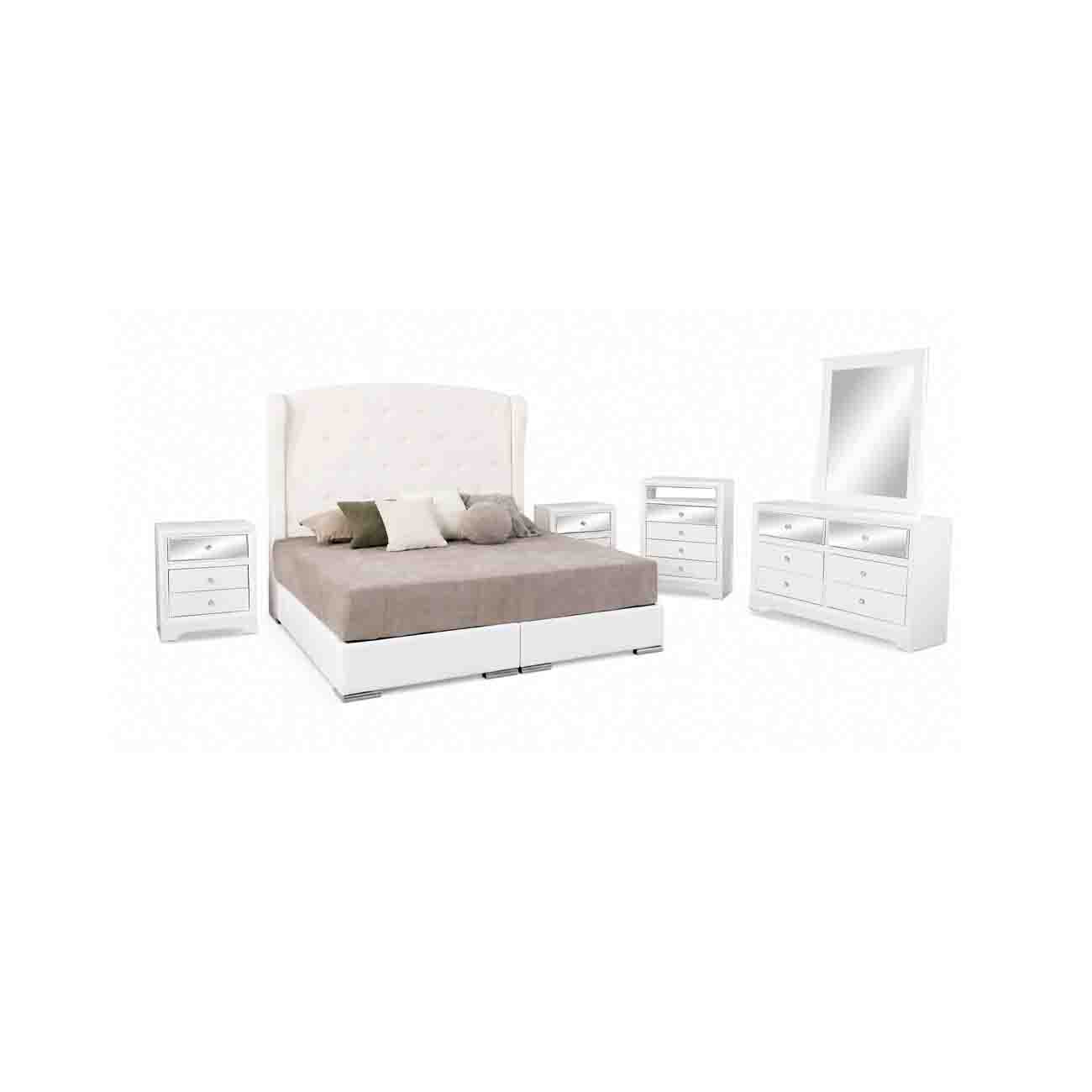 Recamara Ks modelo Susy color blanco
