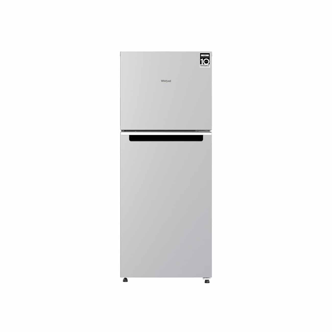 Refrigerador whirlpool 12 p3 gris top mount