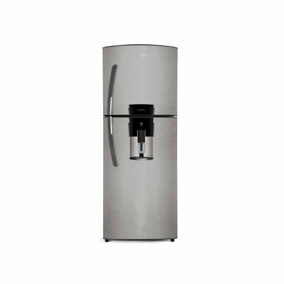 Refrigerador mabe 14 p32 inoxidable mate 360 litros despachador de agua