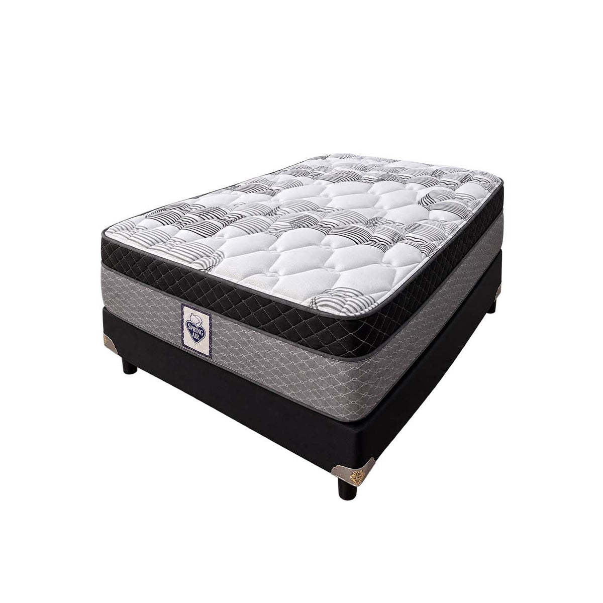 Juego de colchón y box  Spring Air individual