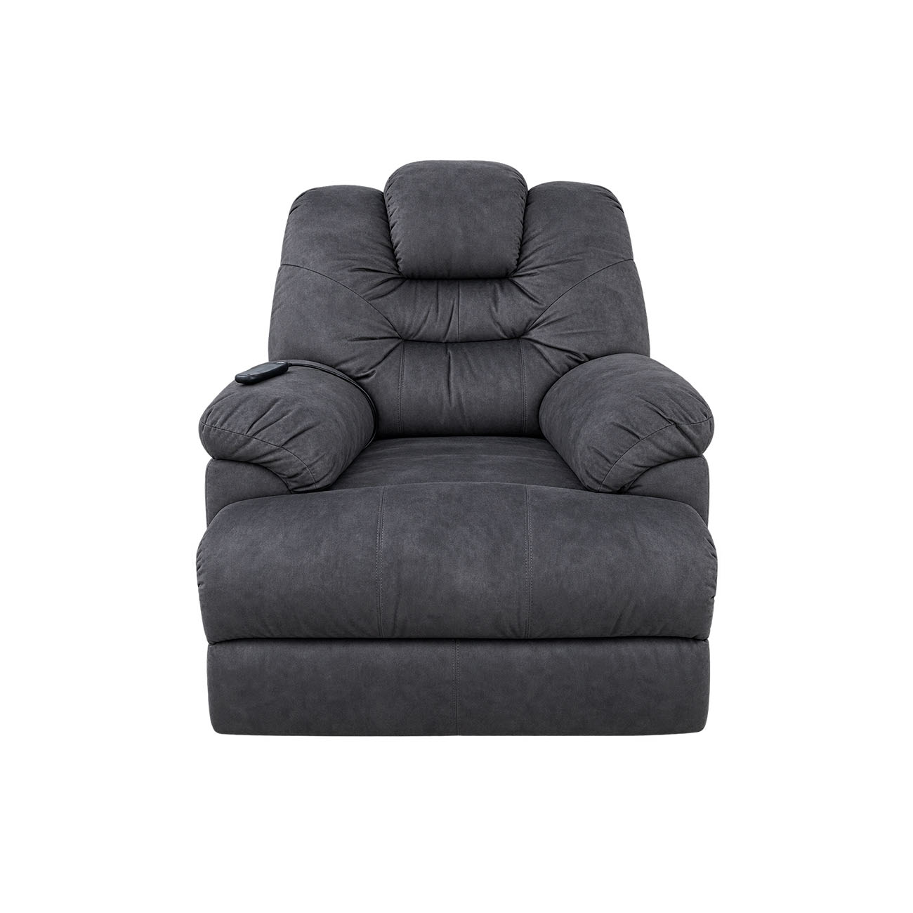 Reclinable Barricello color gris de gatillo con masaje