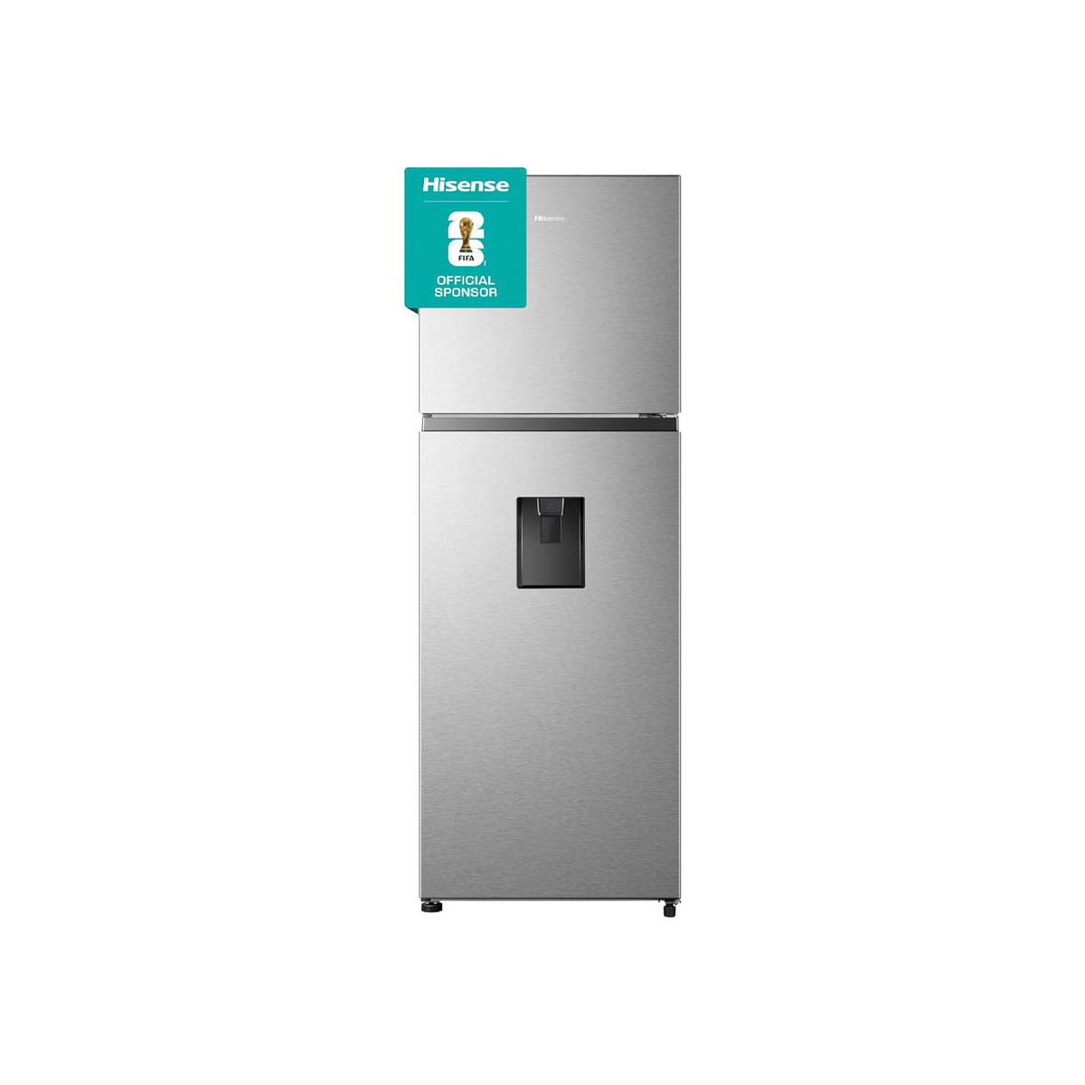 Refrigerador hisense 11 p3 top mount Dispensador de agua 2 puertas