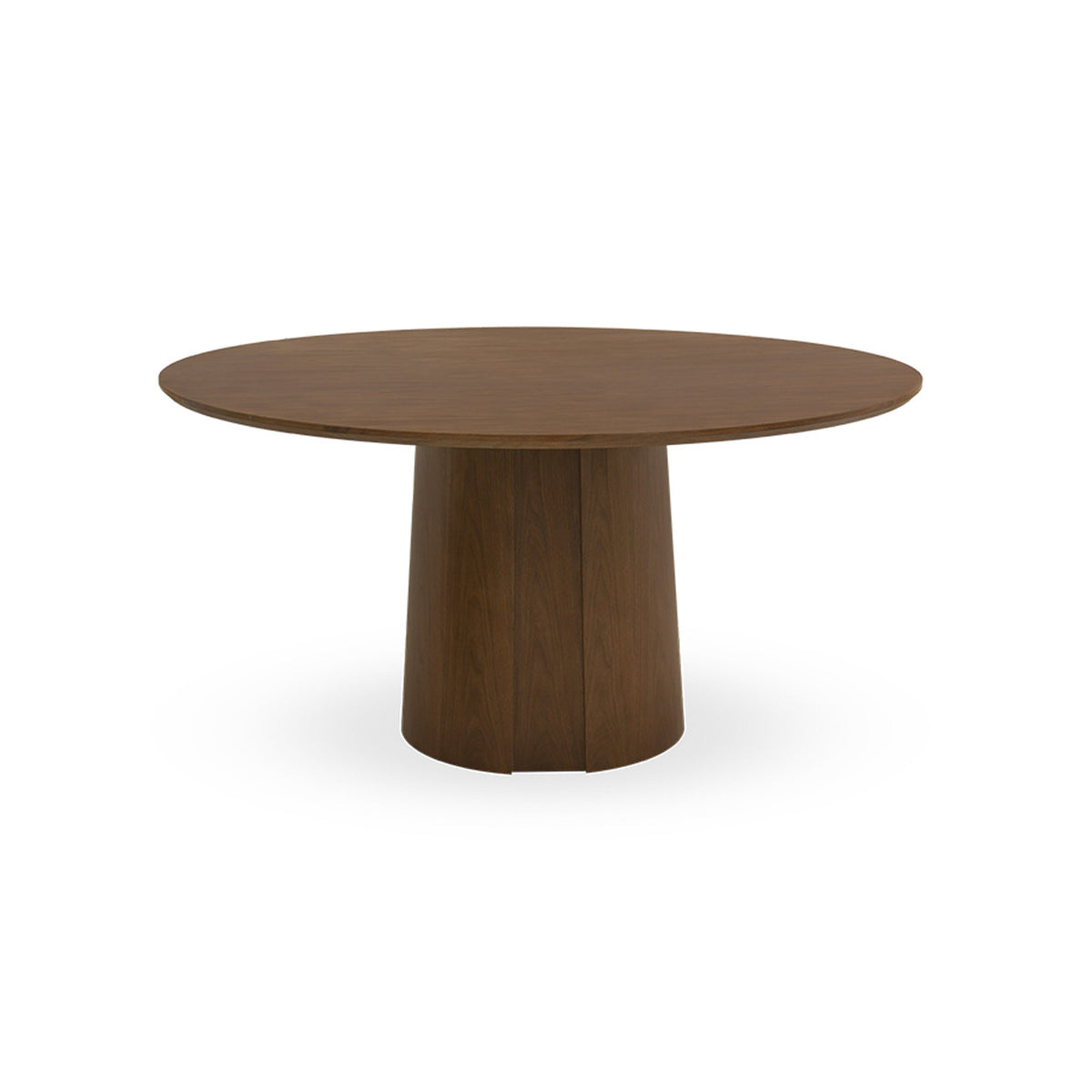 Mesa para comedor modelo Yuk color nogal
