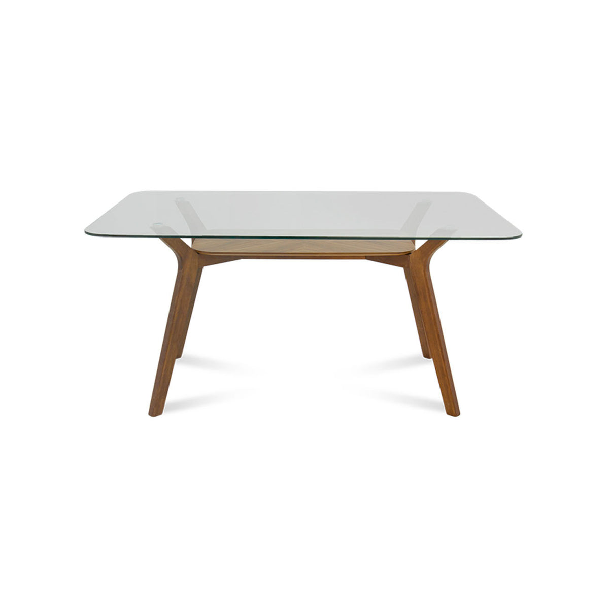 Mesa para comedor modelo Juko color nogal