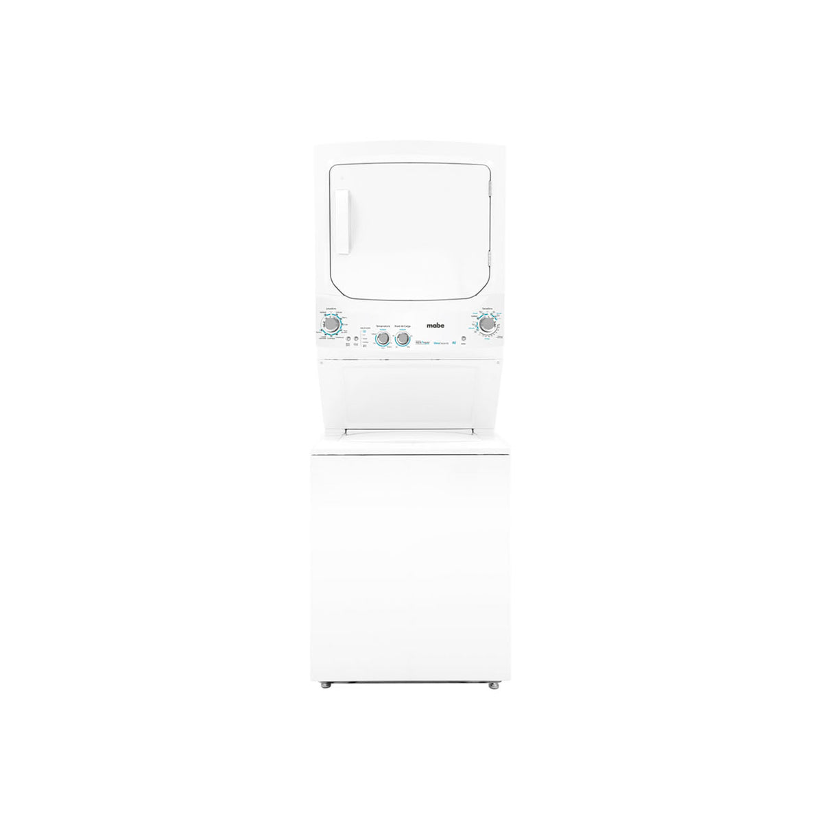 Centro de lavado mabe 24 kgs electrico 8 programas automaticos blanco