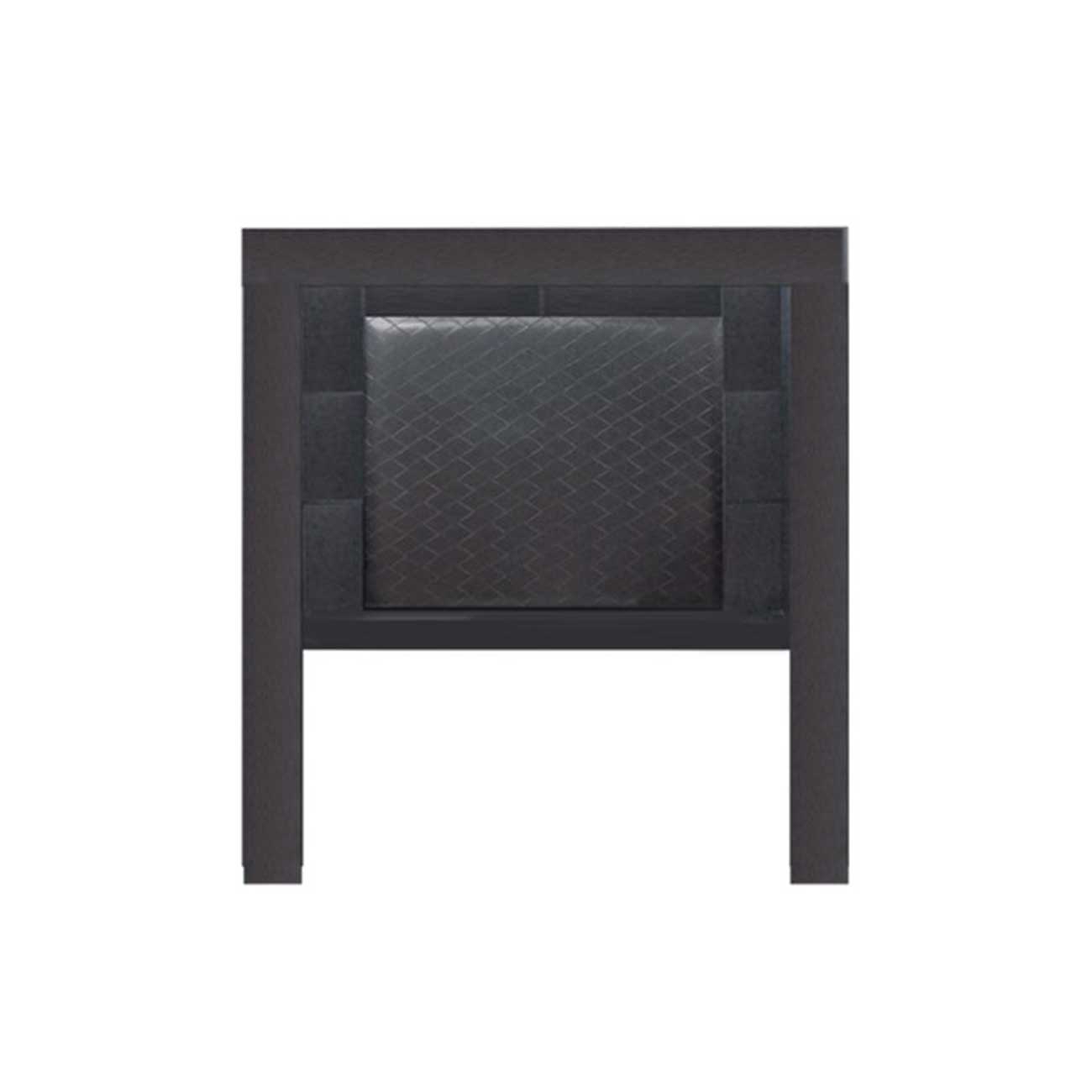 Cabecera individual Brighton color chocolate