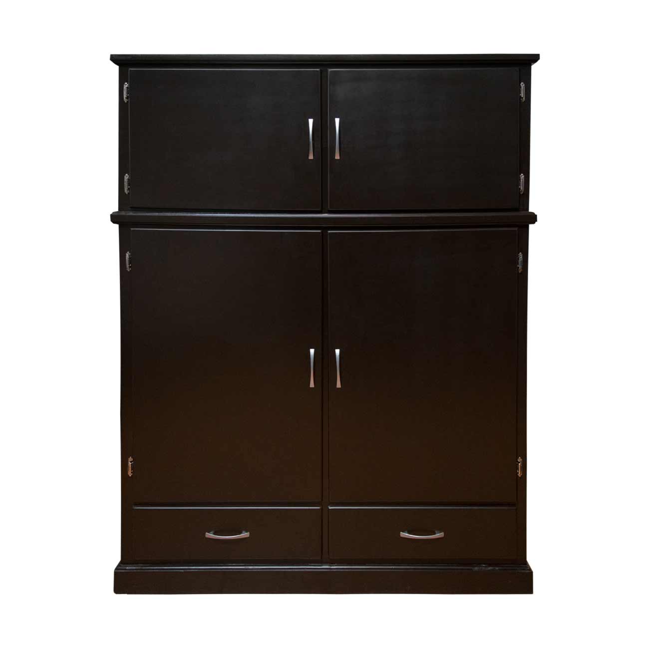 Closet Atlas de 1.30 en color chocolate