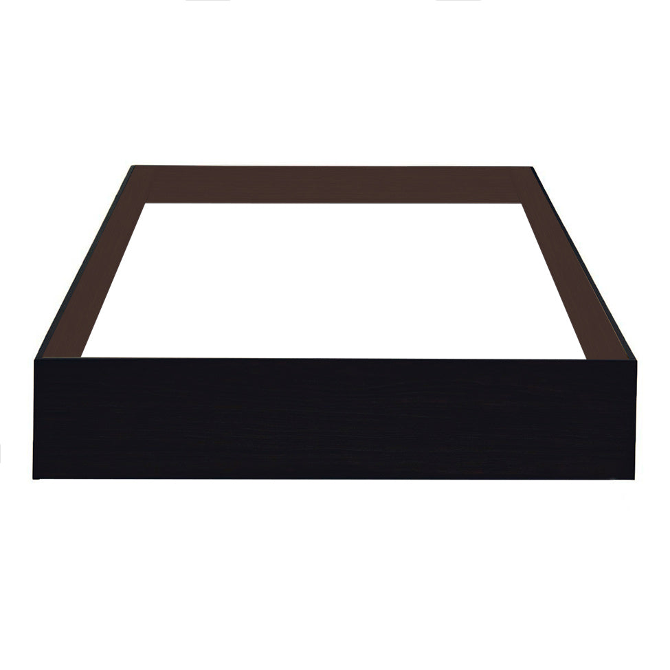 Marco de madera individual color chocolate