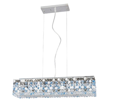 Luminaria colgante 8 luces