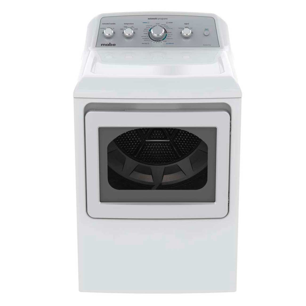 Secadora mabe 17 kg gas blanca