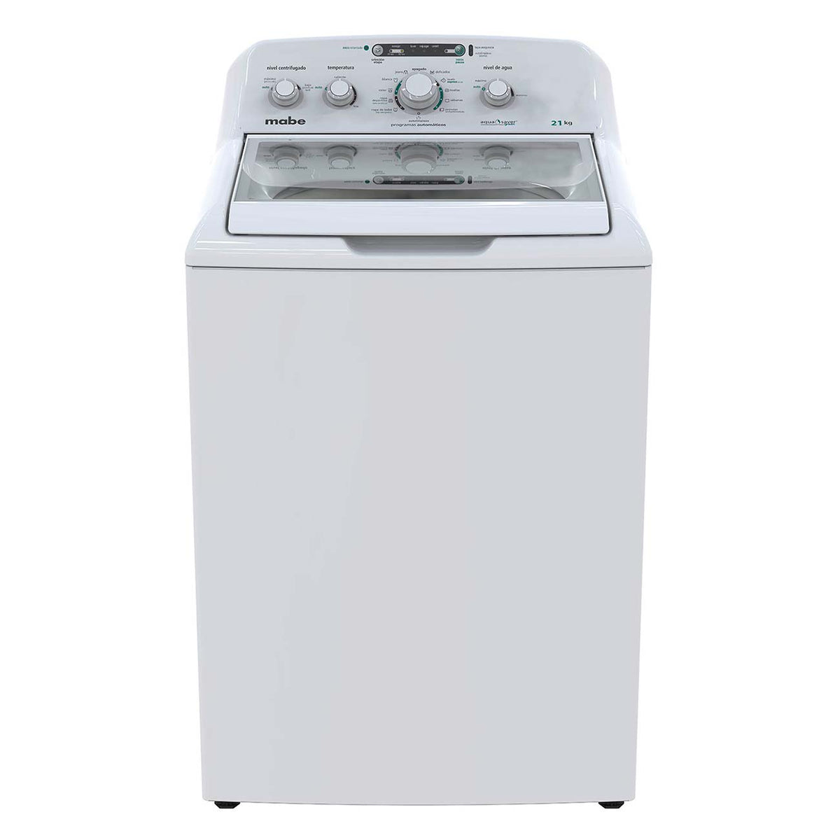 Lavadora mabe 21 kgs automatica blanca