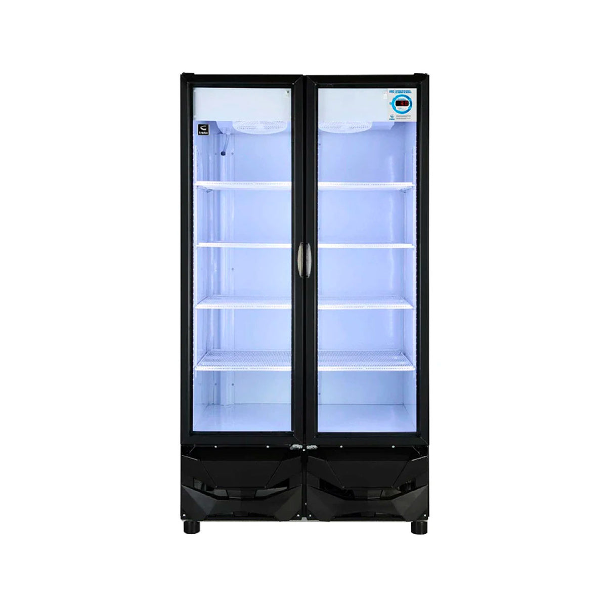 Enfriador criotec 37 p3 2 puertas vertical 115 v.