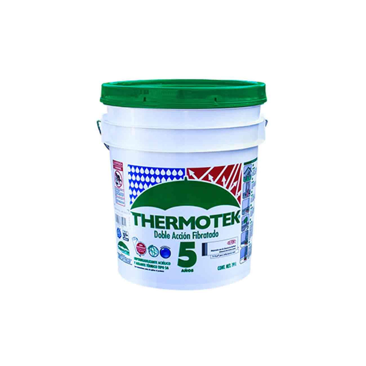 IMPERMEABILIZANTE CUB 19 LTS FIBER MAX BCO