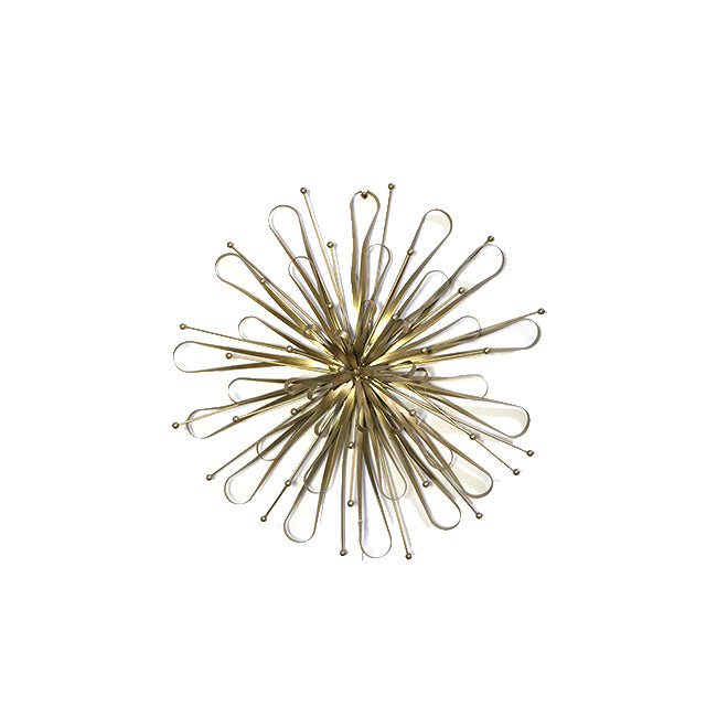 ESTRELLA PARED ORO 20"