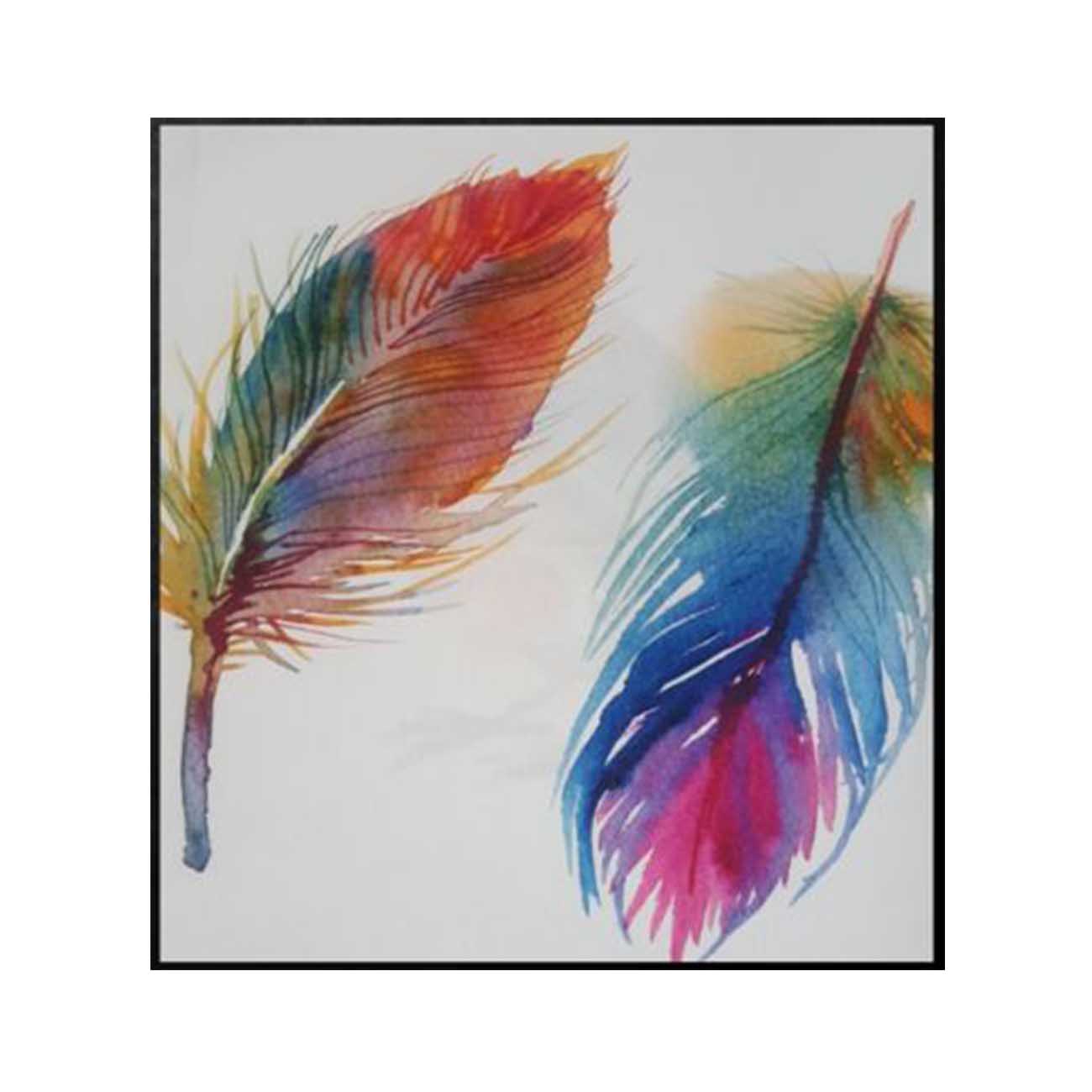IMPRESION PLUMAS COLORES MINI