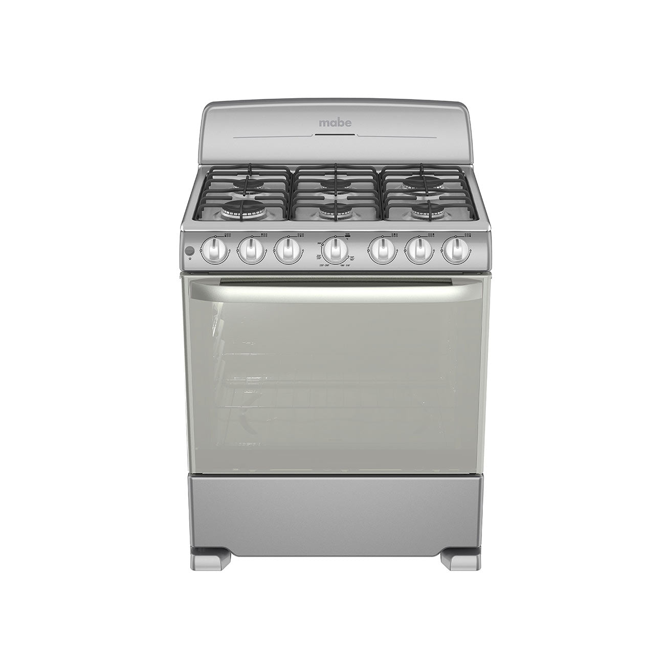 Estufa mabe 30 pulgadas  plata mercury 76 cm