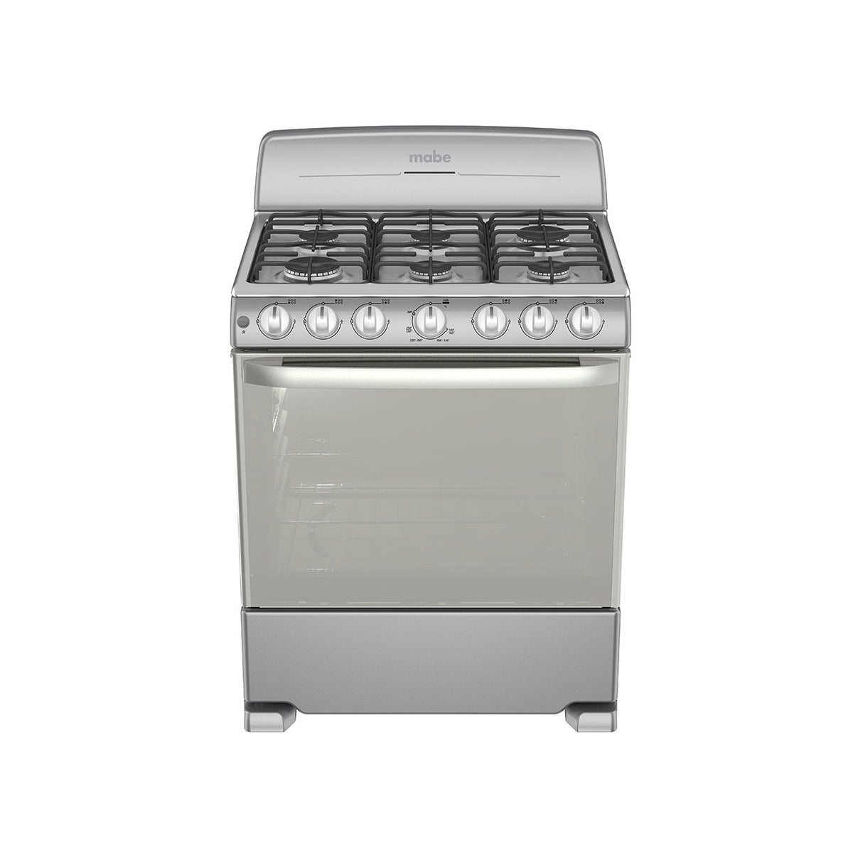 Estufa mabe 30 pulgadas  plata mercury 76 cm