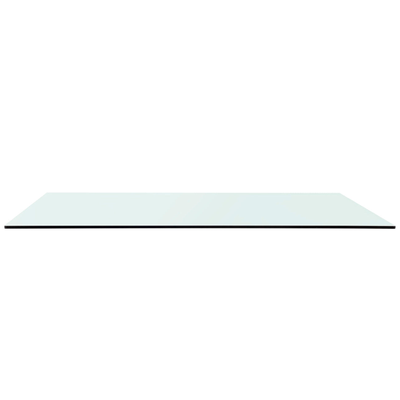 CRISTAL RECT. 1.25X2.40X19mm CANTO RECTO